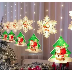 Bombka Zawieszka LED Gwiazdka na Choinkę Ozdoba Świąteczna Choinkowa Lampki-5904703003229