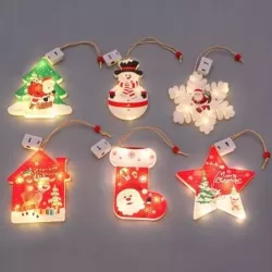 Zawieszka LED Domek 11,5cm 2700K Świąteczna LVT-5904703003250