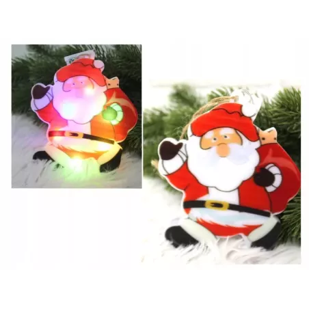 Dekoracja świąteczna, zawieszka MIKOŁAJ MIKOŁAJEK - LED RGB-5904703003243