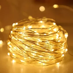 LAMPKI LED ŚWIĄTECZNE ŁAŃCUCH GIRLANDA CHOINKA USB 100led 10m RGB-5904703011187