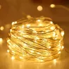 LAMPKI LED ŚWIĄTECZNE ŁAŃCUCH GIRLANDA CHOINKA USB 100led 10m RGB-5904703011187