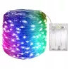 Lampki led świąteczne żyłka 2m kolorowe na baterię 3xLR44 3629-5904703011071