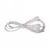 KABEL ZASILAJĄCY LED HEXAGON BIAŁY 150CM-5904703024743