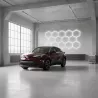 Lampa LED Hexagon XXL Sufitowa Panel Oświetlenie Do Garażu 523x301 cm-5904703024637