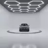 Lampa LED Hexagon Sufitowa Panel Oświetlenie Do Garaż Warsztat 419x301 cm-5904703024613