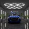 Lampa LED Hexagon XXL Sufitowa Panel Oświetlenie Do Garażu 315x301 cm-5904703024590