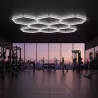 Lampa LED Hexagon XXL Sufitowa Panel Oświetlenie Do Garażu 315x301 cm-5904703024590