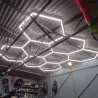 Lampa LED Hexagon XXL Sufitowa Panel Oświetlenie Do Garażu 315x301 cm-5904703024590