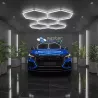 Lampa LED Hexagon XXL Sufitowa Panel Oświetlenie Do Garażu 301x206 cm-5904703024576