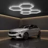 Lampa LED Hexagon Sufitowa Panel Oświetlenie Do Garaż Warsztat 168x238 cm-5904703024569
