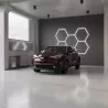 Lampa LED Hexagon Sufitowa Panel Oświetlenie Do Garaż Warsztat 168x238 cm-5904703024569