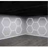 Lampa LED Hexagon Sufitowa Panel Oświetlenie Do Garaż Warsztat 168x238 cm-5904703024569