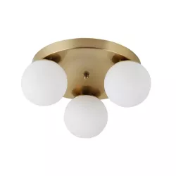 Kinkiet E27 LED Bali-12 29cm x3-1 złoty-5904703029946