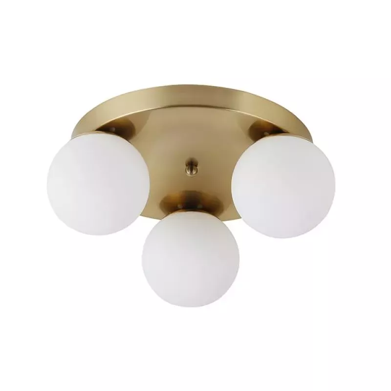 Kinkiet E27 LED Bali-12 29cm x3-1 złoty-5904703029946