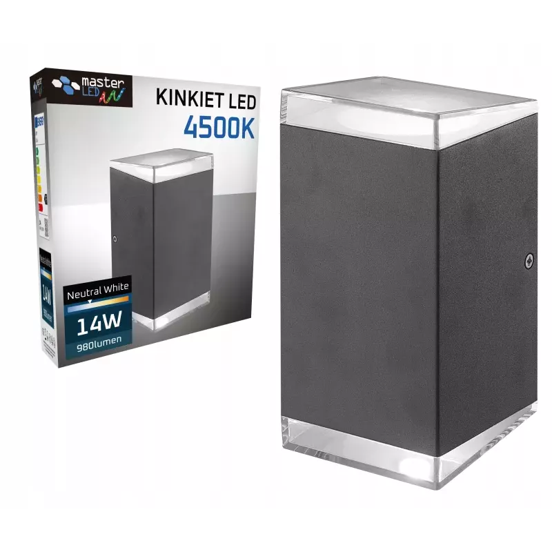 Kinkiet zewnętrzny lampa ogrodowa zewnętrzna elewacyjna ścienna LED-5903002036600