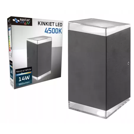 Kinkiet zewnętrzny lampa ogrodowa zewnętrzna elewacyjna ścienna LED-5903002036600