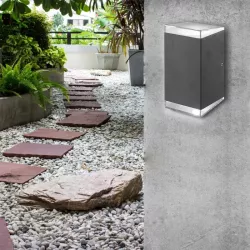 Kinkiet zewnętrzny lampa ogrodowa zewnętrzna elewacyjna ścienna LED-5903002036600