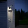 Kinkiet zewnętrzny LED 10W lampa ogrodowa CZUJNIK RUCHU elewacyjna ścienna-5908263385566