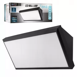 Kinkiet zewnętrzny lampa ogrodowa LED elewacyjna ścienna-5908263385436