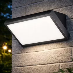 Kinkiet zewnętrzny lampa ogrodowa LED elewacyjna ścienna-5908263385436
