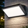 Kinkiet zewnętrzny lampa ogrodowa LED elewacyjna ścienna-5908263385436