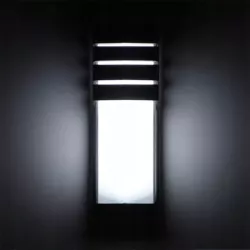 Kinkiet zewnętrzny lampa ogrodowa zewnętrzna elewacyjna ścienna E27 LED-5908263386990