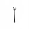 Słupek oświetleniowy 2x Victoria (podwójna) E27 237,5 cm czarny-5904703007227