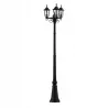 Słupek oświetleniowy 2x Victoria (podwójna) E27 237,5 cm czarny-5904703007227