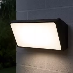 Kinkiet zewnętrzny lampa ogrodowa LED 20W CZUJNIK RUCHU elewacyjna ścienna-5904703025238