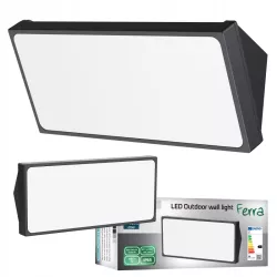 Kinkiet zewnętrzny lampa ogrodowa LED 20W elewacyjna ścienna-5904703025245