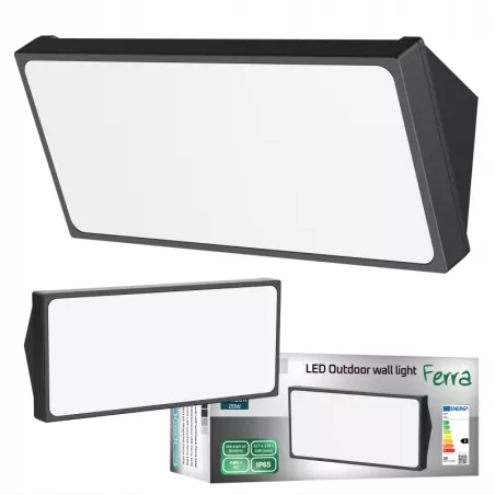 Kinkiet zewnętrzny lampa ogrodowa LED 20W elewacyjna ścienna-5904703025245