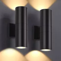 Kinkiet zewnętrzny lampa ogrodowa elewacyjna ścienna wodoszczelna 2x GU10-5903002038239