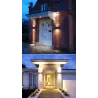 Kinkiet zewnętrzny lampa ogrodowa elewacyjna ścienna wodoszczelna 2x GU10-5903002038239