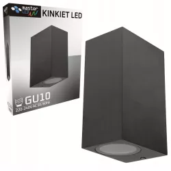Kinkiet zewnętrzny GU10 lampa ogrodowa zewnętrzna elewacyjna ścienna LED-5903002037843