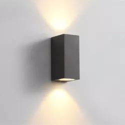 Kinkiet zewnętrzny GU10 lampa ogrodowa zewnętrzna elewacyjna ścienna LED-5903002037843
