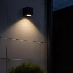 Kinkiet zewnętrzny lampa ogrodowa zewnętrzna elewacyjna ścienna GU10 LED-5903002037867