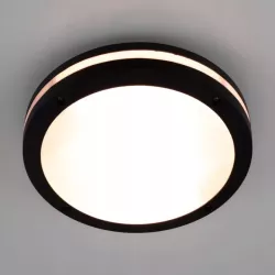 Lampa Ogrodowa Plafon Sufitowy Elewacyjny Natynkowy E27 2x18W-5903002036655