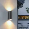 Kinkiet zewnętrzny GU10 lampa ogrodowa zewnętrzna elewacyjna ścienna LED-5903002033227