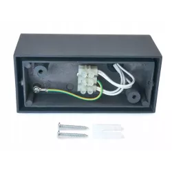 Kinkiet ogrodowy Masterled czarny GU10 45 W-5903002033234