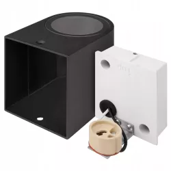 Kinkiet zewnętrzny GU10 lampa ogrodowa zewnętrzna elewacyjna ścienna LED-5903002033203