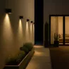 Kinkiet zewnętrzny GU10 lampa ogrodowa zewnętrzna elewacyjna ścienna LED-5903002033203