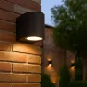 Kinkiet zewnętrzny GU10 lampa ogrodowa zewnętrzna elewacyjna ścienna LED-5903002033203