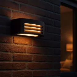 Kinkiet zewnętrzny lampa ogrodowa zewnętrzna elewacyjna ścienna E27 LED-5903002034880