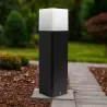 Lampa Ogrodowa stojąca słupek 32cm zewnętrzna E27 CZARNA LED-5908263380752