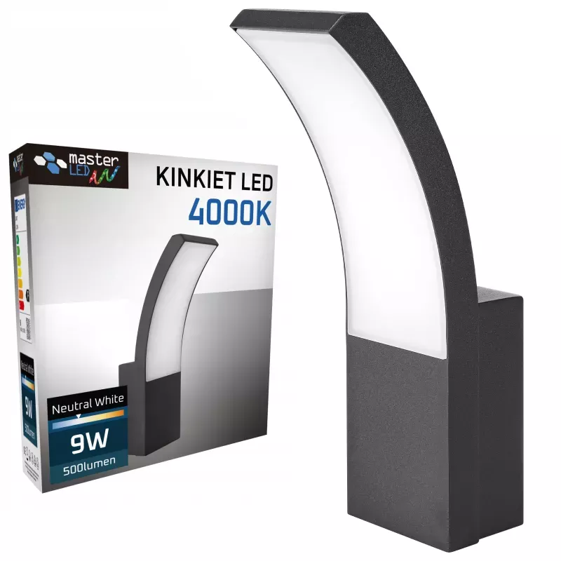 Kinkiet zewnętrzny lampa ogrodowa LED 12W elewacyjna ścienna-5908263383890