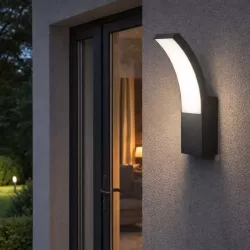 Kinkiet zewnętrzny lampa ogrodowa LED 12W elewacyjna ścienna-5908263383890