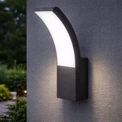 Kinkiet zewnętrzny lampa ogrodowa LED 12W elewacyjna ścienna-5908263383890