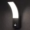 Kinkiet zewnętrzny LED 9W lampa ogrodowa CZUJNIK RUCHU elewacyjna ścienna-5908263383906