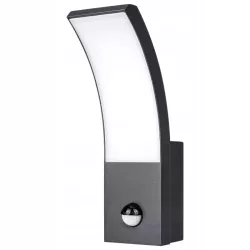Kinkiet zewnętrzny LED 9W lampa ogrodowa CZUJNIK RUCHU elewacyjna ścienna-5908263383906