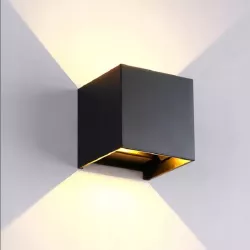 Oprawa architektoniczna Kira LED 6W regulacja czarna-5908263383951